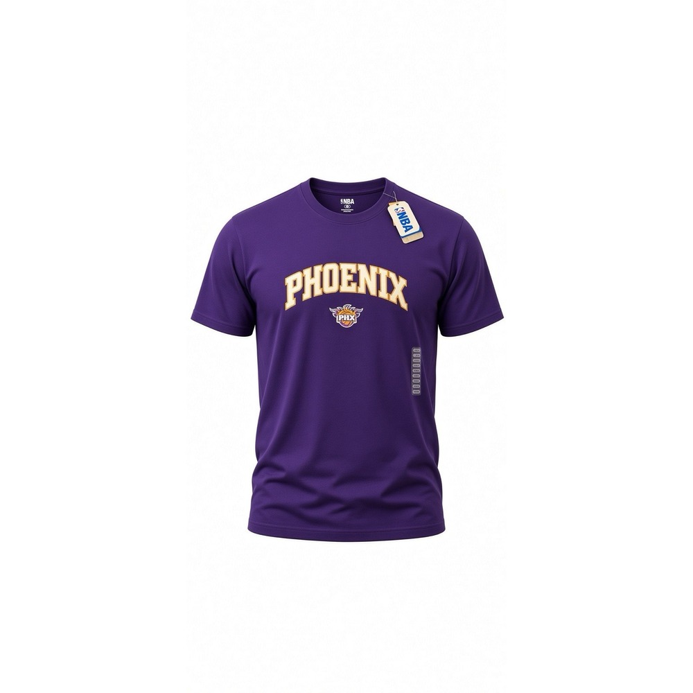 Phoenix Suns NBA Men's XL Purple Embroidered "PHOENIX" T-Shirt – New with Tags